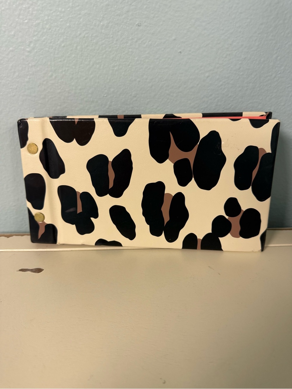 Kate Spade New York Leopard Print Photo Album Unused Animal Print 4x6